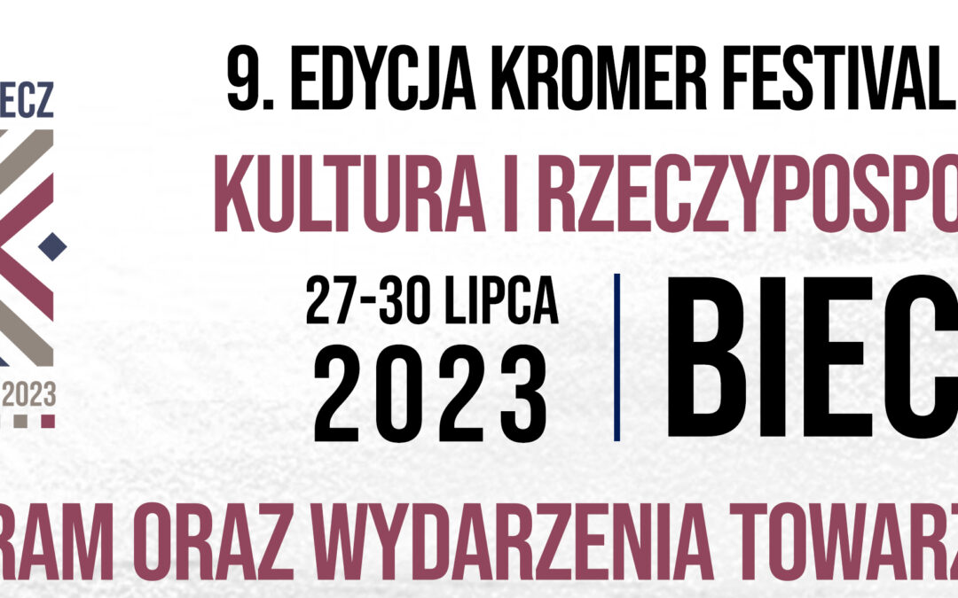 Kromer Festival Biecz – program