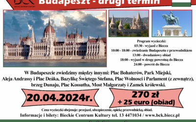 Wycieczka do Budapesztu – drugi termin